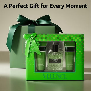 Luxury Perfume Gift Set for Women - Eau de Parfum Spray (100ml) with Shower Gel & Body Lotion (90ml Each)