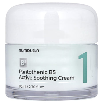 Numbuzin No.1 Pantothenic B5 Active Soothing Cream, 2.7 fl oz (80 ml)