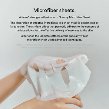 Gummy sheet mask Collagen milk sticker(10 sheets)