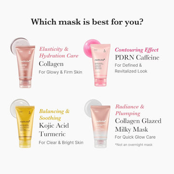 Medicube Collagen Line Set – Triple Collagen Cream & Collagen Milk Toning Wrapping Mask | Firming, Hydrating & Radiance Boosting Skincare