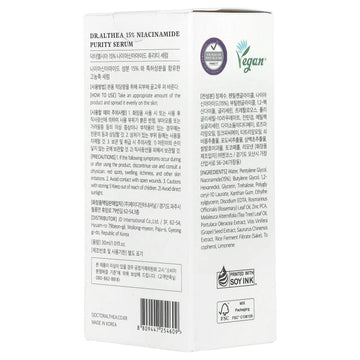Dr. Althea 15% Niacinamide Purity Serum, 1.01 fl oz (30 ml)