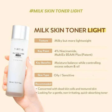 TIRTIR Milk Skin Toner Light  5.07oz