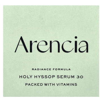 Arencia Holy Hyssop Serum 30, All Skin Types, 1.76 oz (50 g)