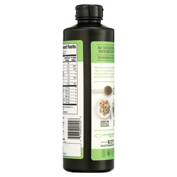 Manitoba Harvest Organic Hemp Seed Oil, Cold Pressed Unrefined Hemp Seed Oil, 16.9 fl oz