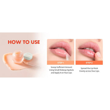 Tocobo Vita Glazed Lip Mask | No Stickiness | Smooth Lips