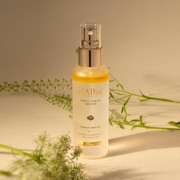 d'Alba Piedmont Italian White Truffle First Spray Serum, Hydrating Vegan Face Mist & Moisturizer, Glow Serum for Radiant Skin, Non-Comedogenic, 1.69 fl oz