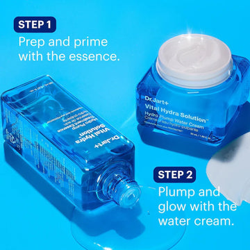 Vital Hydra Solution Hydro Plump Water Cream by Dr. Jart+ for Unisex - 1.69 oz Cream