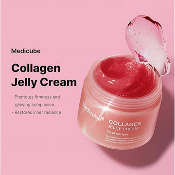 Medicube K Beauty Collagen Jelly Cream For All Skin Type Glowing Firming, 110ml, 3.71 fl oz