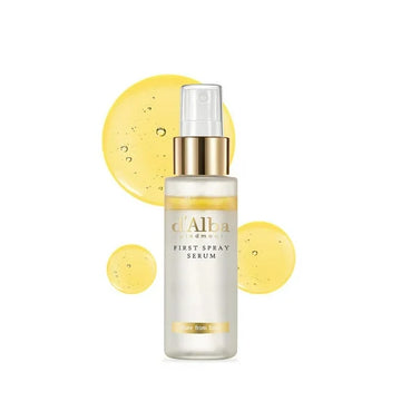 d'Alba Piedmont Italian White Truffle First Spray Serum, Hydrating Vegan Face Mist & Moisturizer, Glow Serum for Radiant Skin, Non-Comedogenic, 1.69 fl oz