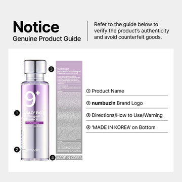 Numbuzin 9+ NAD BIO Lifting-Sil Essence - 1.69 oz