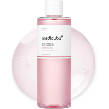 medicube PDRN Pink Collagen Serum + PDRN CICA Soothing Toner Set, Korean Skincare Duo with Salmon DNA, Exosome & Peptides for Uneven Skin Tone, Pore Care and Skin Texture