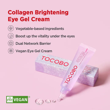Tocobo Collagen Brightening Eye Gel Cream - 1.05 oz